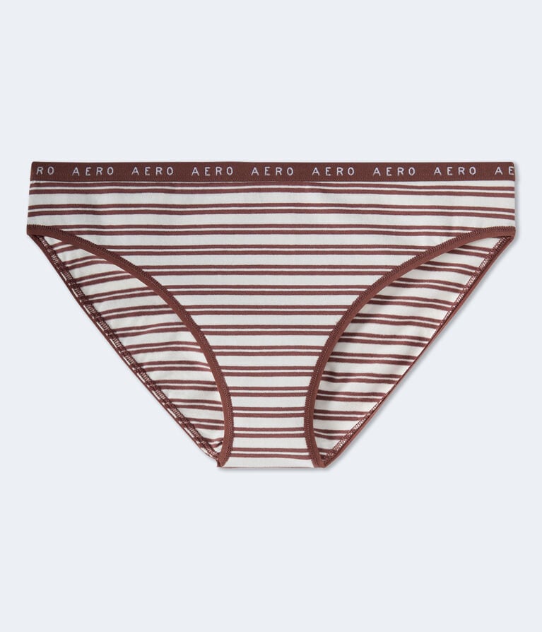 Striped Logo Bikini