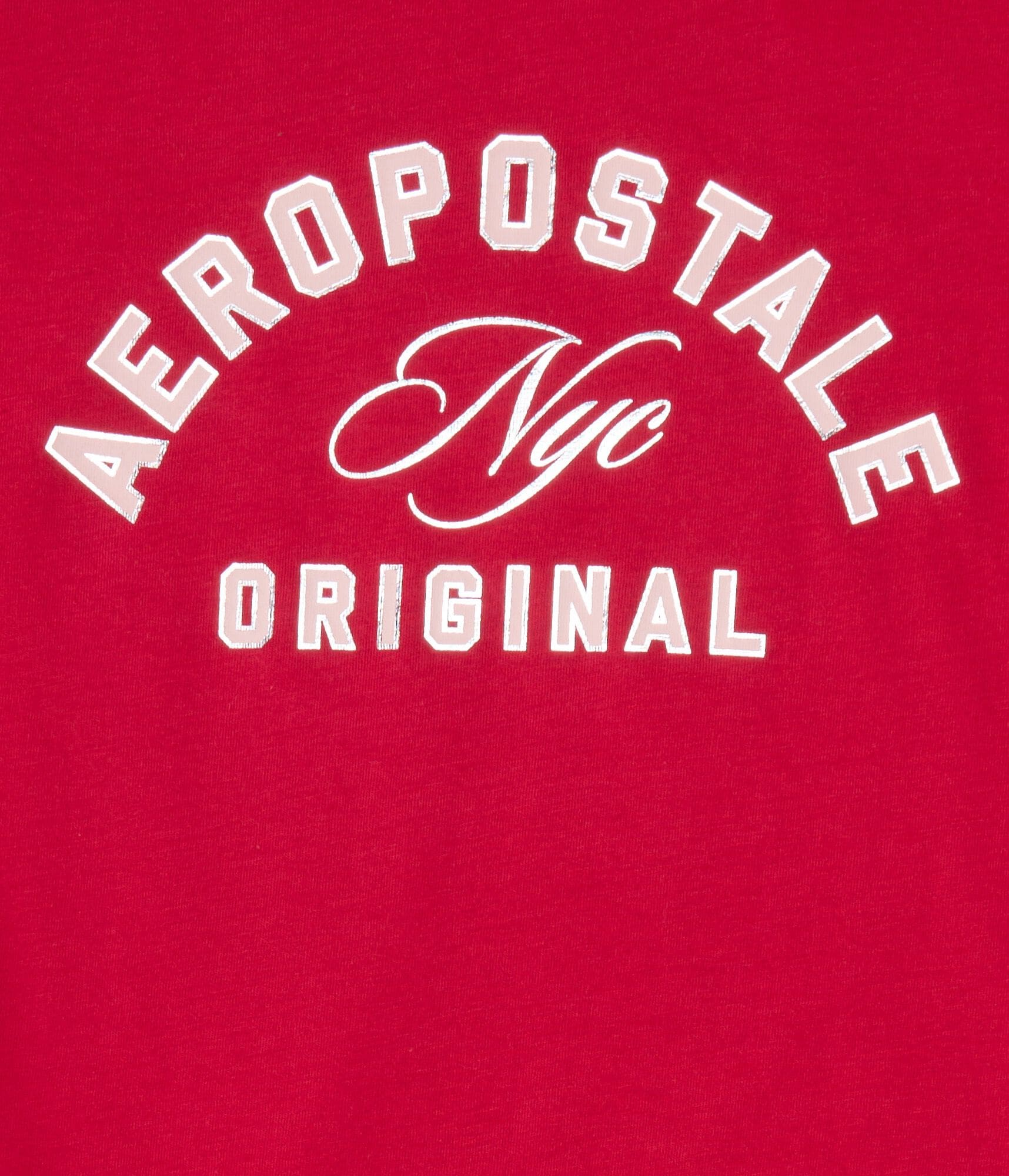 Aeropostale NYC Foil Graphic Tee
