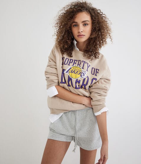 LA Lakers Crew Sweatshirt LA Lakers Crew Sweatshirt