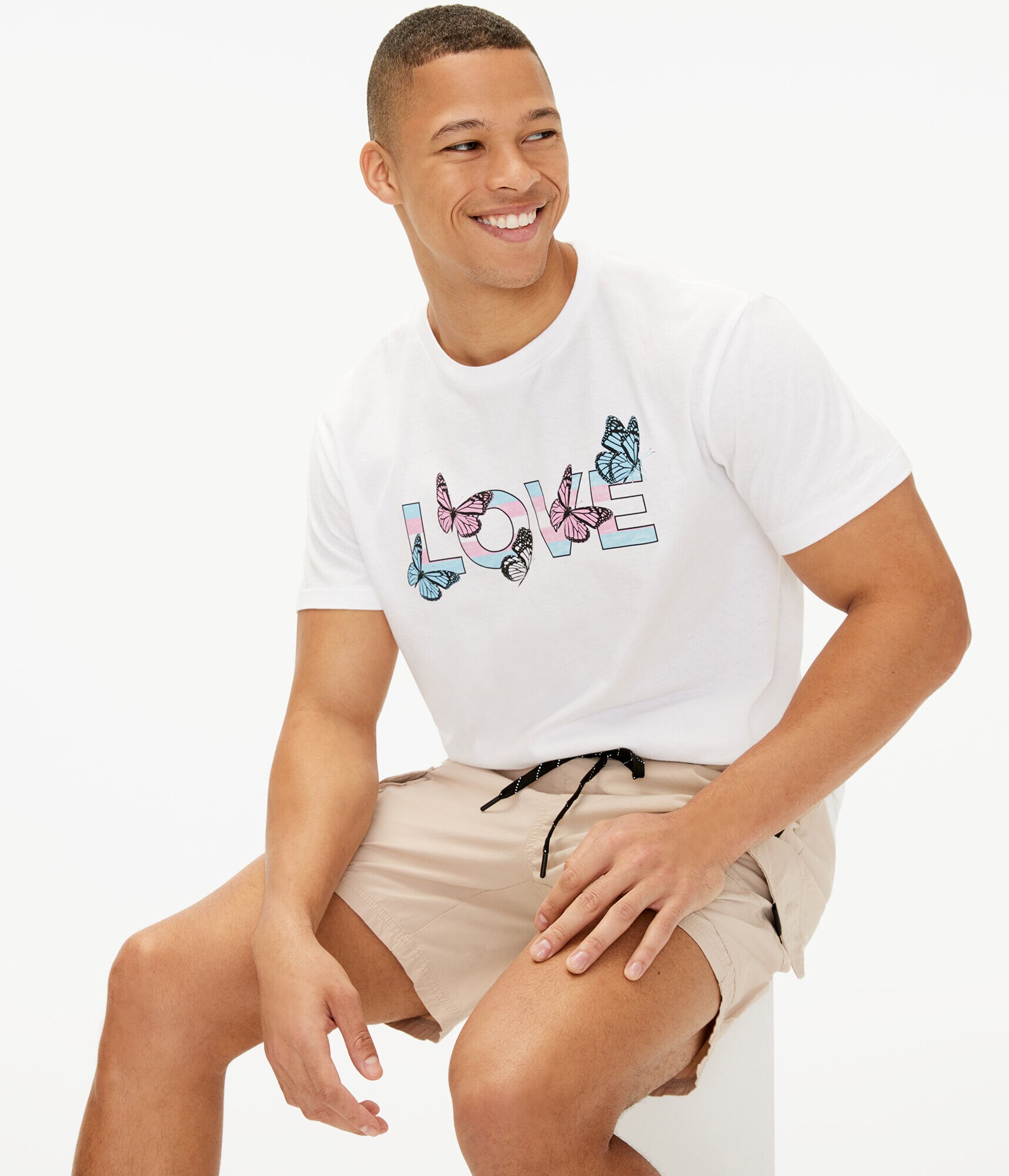 Love Pride Flag Graphic Tee