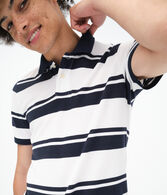 Mixed Stripe Piqué Polo