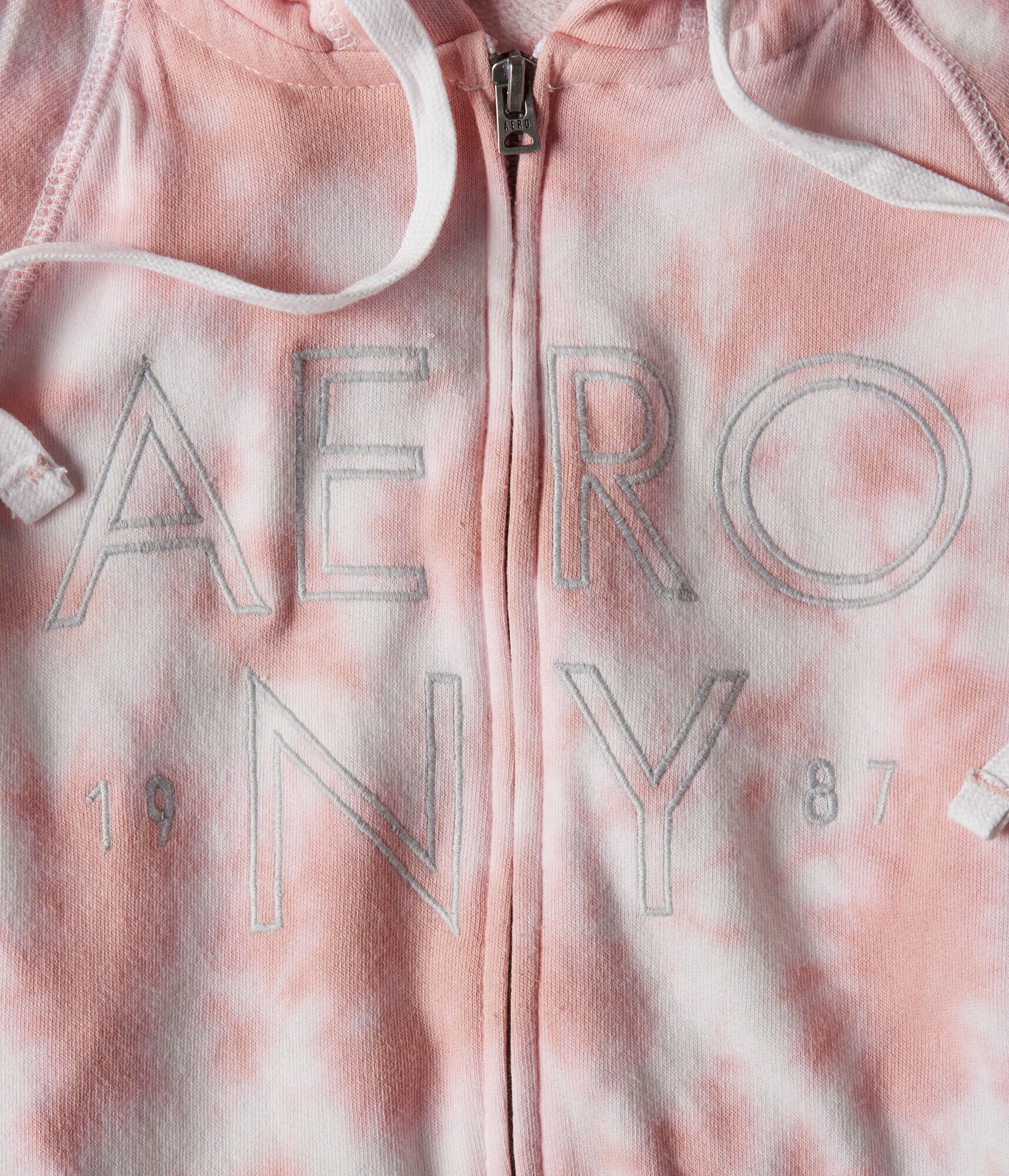 Aero NY Tie-Dye Full-Zip Hoodie