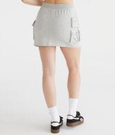 Fleece Cargo Mini Skirt