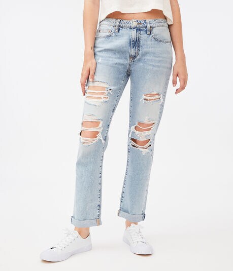 Boyfriend Jeans For Teen Girls Women Aeropostale