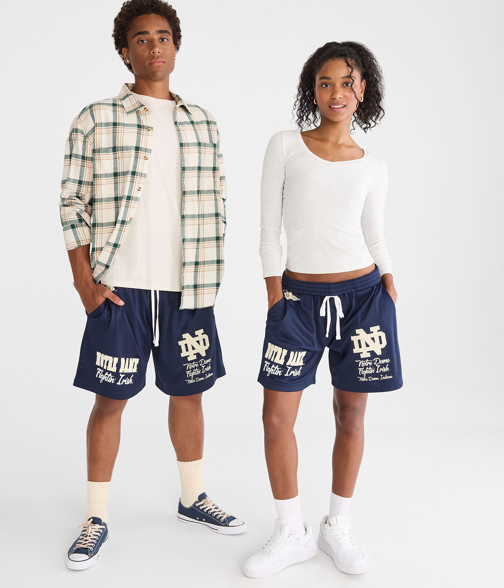 Notre Dame Mesh Shorts