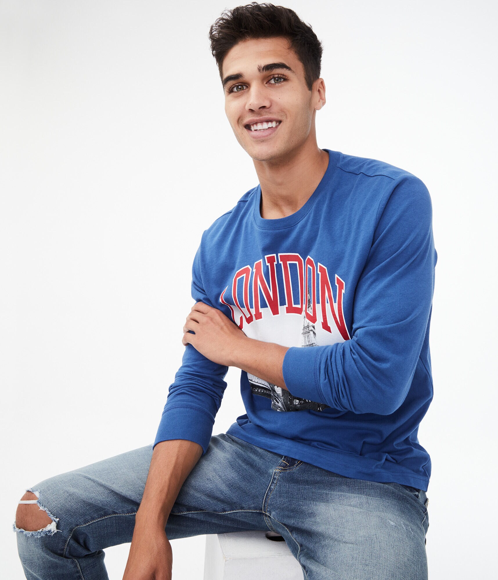 Long Sleeve London Arch Graphic Tee