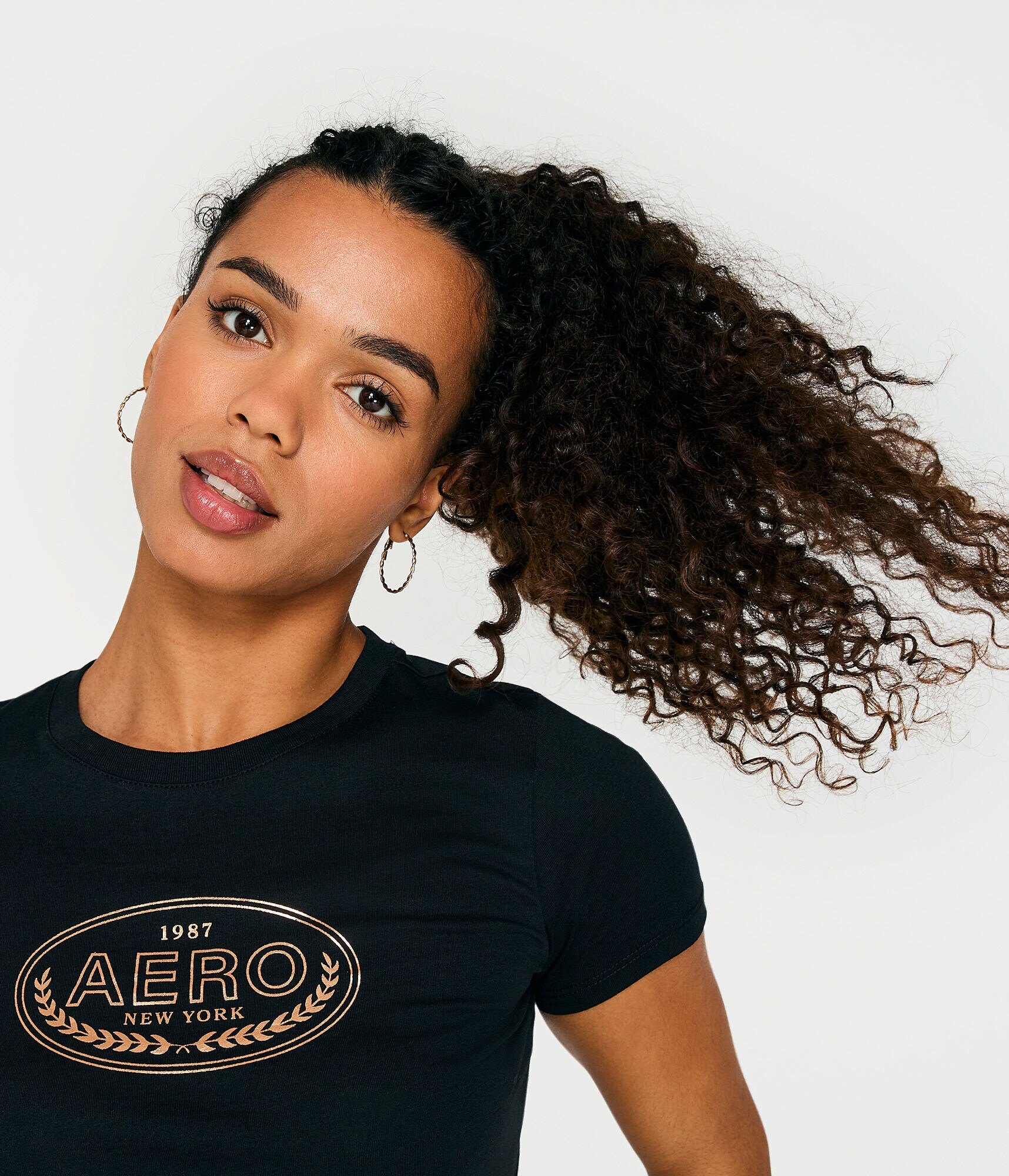 Aero Oval Foil Graphic Tee