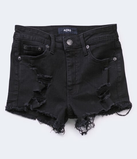Real Denim High-Rise Shorty Shorts Real Denim High-Rise Shorty Shorts