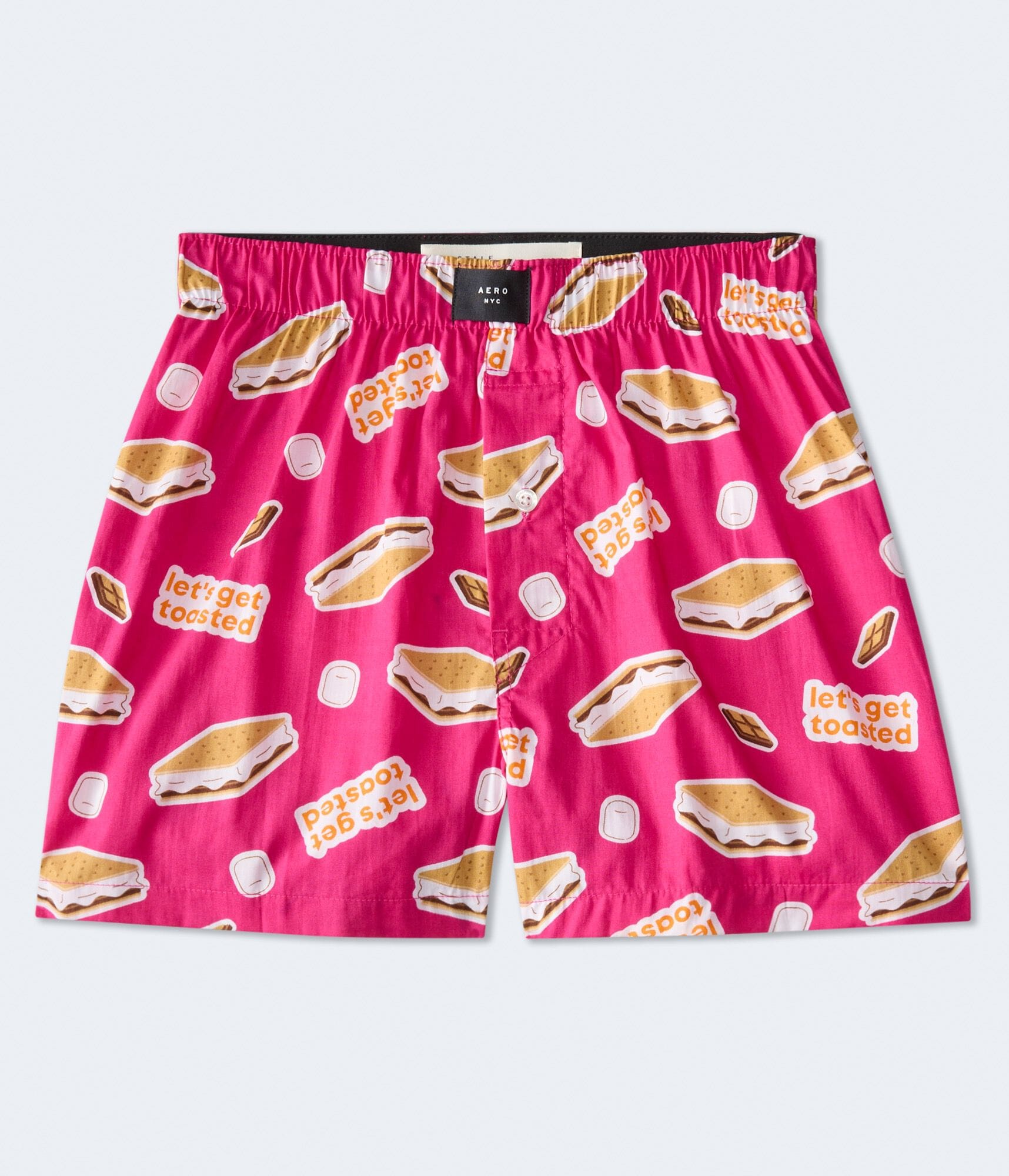 Let's Get Toasted 4" Woven Boxers