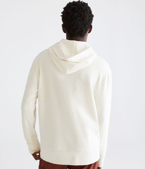 Aero New York Box Logo Pullover Hoodie Aero New York Box Logo Pullover Hoodie