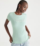 Aeropostale New York City Script Graphic Tee