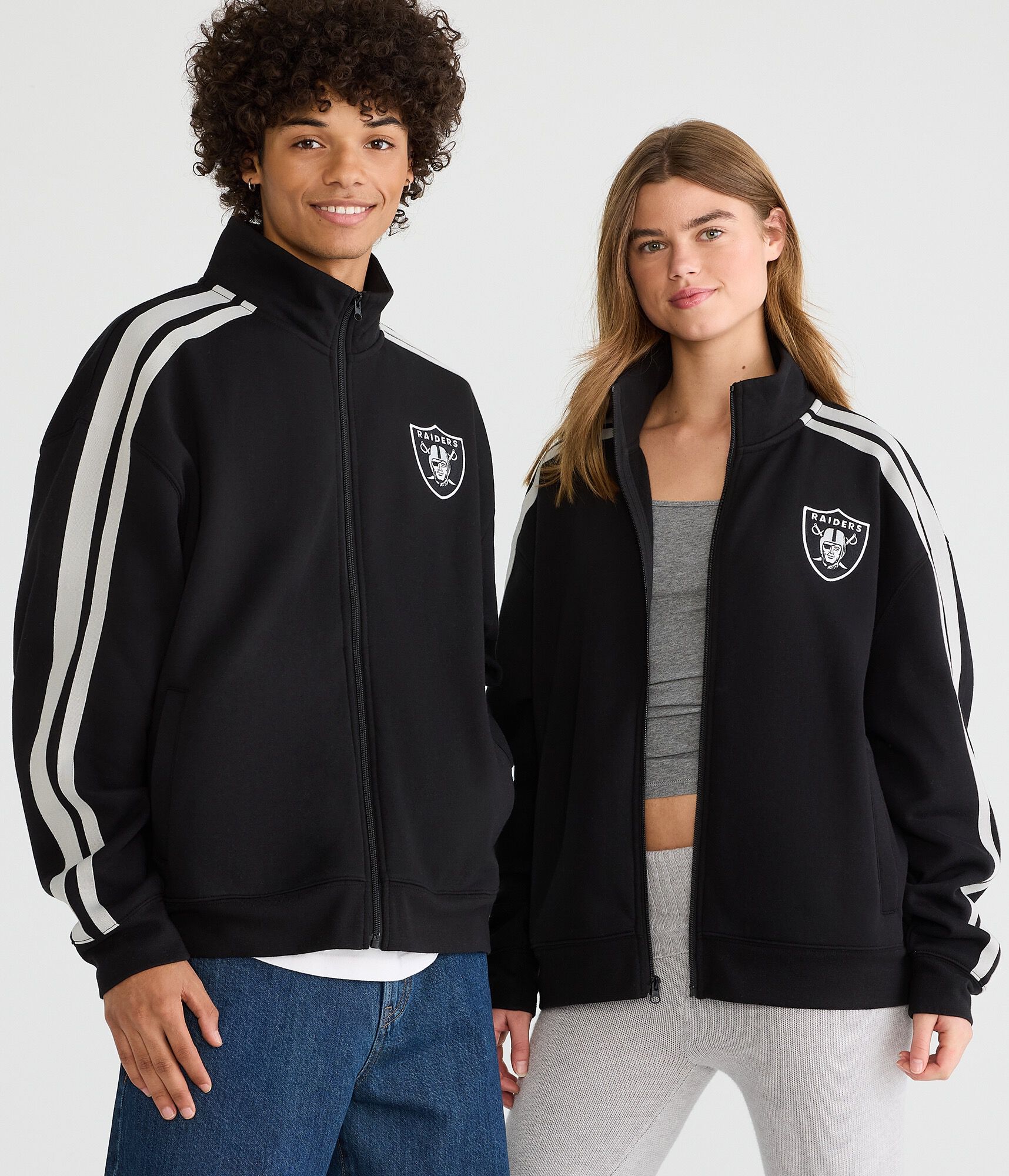 Las Vegas Raiders Fleece Track Jacket