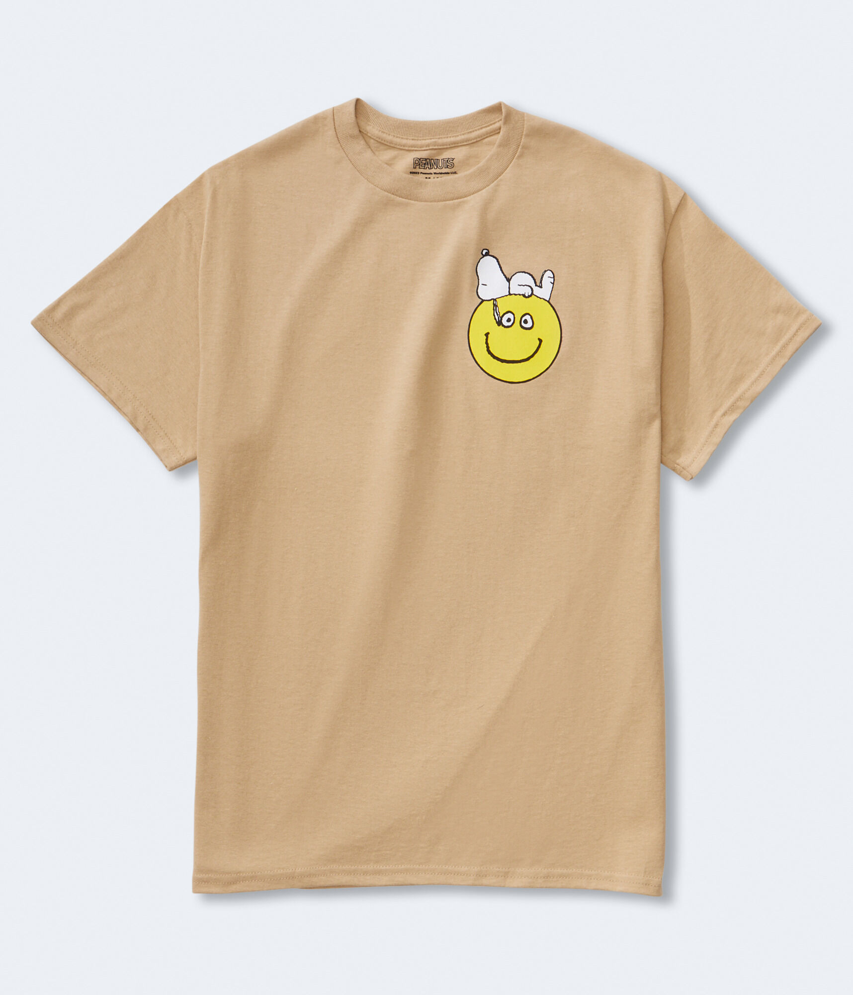 Snoopy Smiley Face Graphic Tee