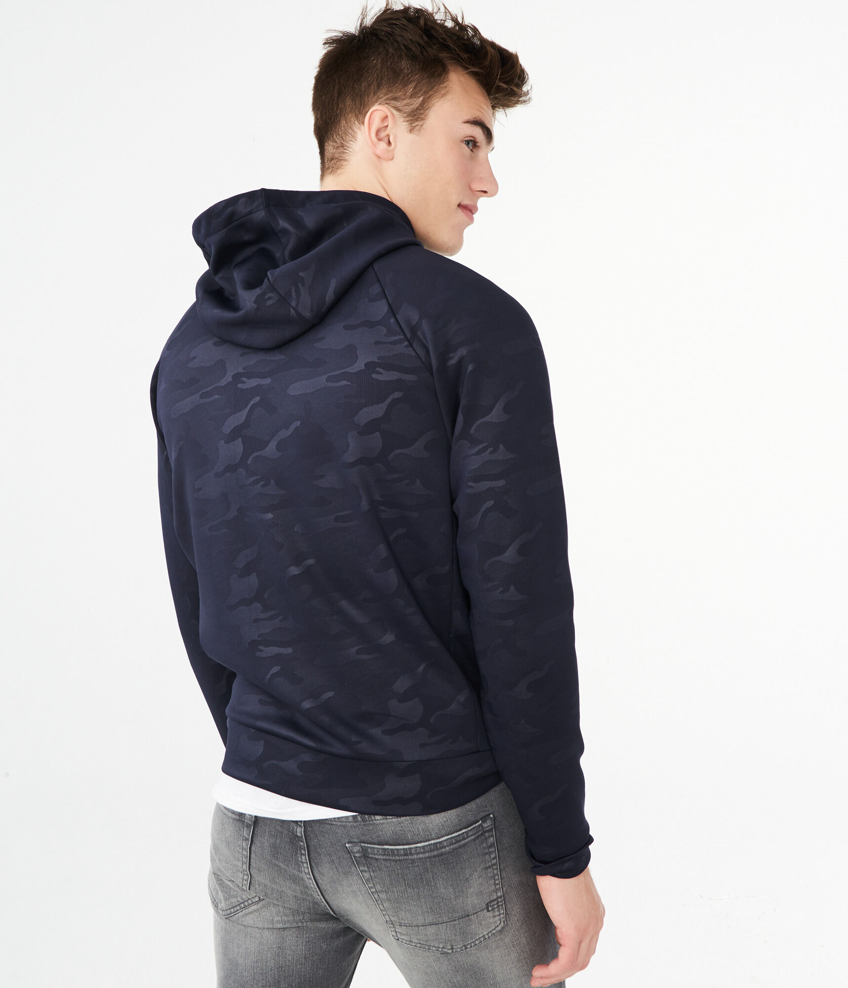 Camo Active Full-Zip Hoodie