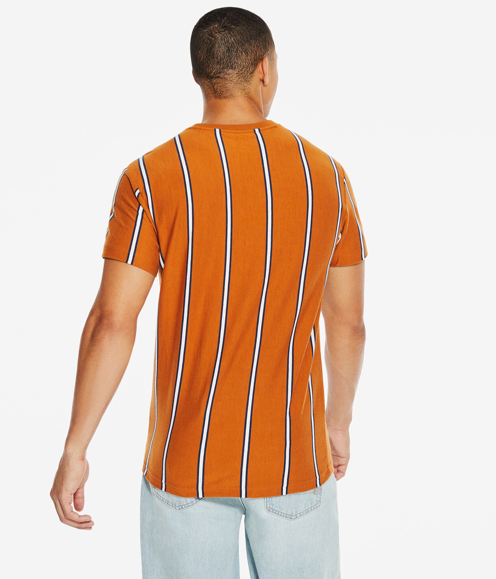 Aero Vertical Stripe Graphic Tee