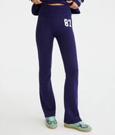 Flare Sports Jersey Fold-Over Sweater Pants