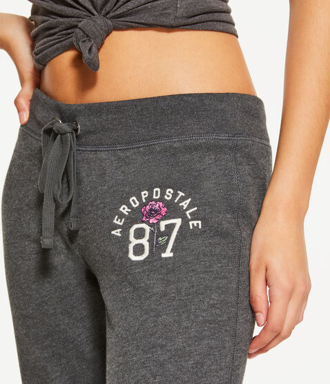 Aeropostale 87 Flower Jogger Sweatpants