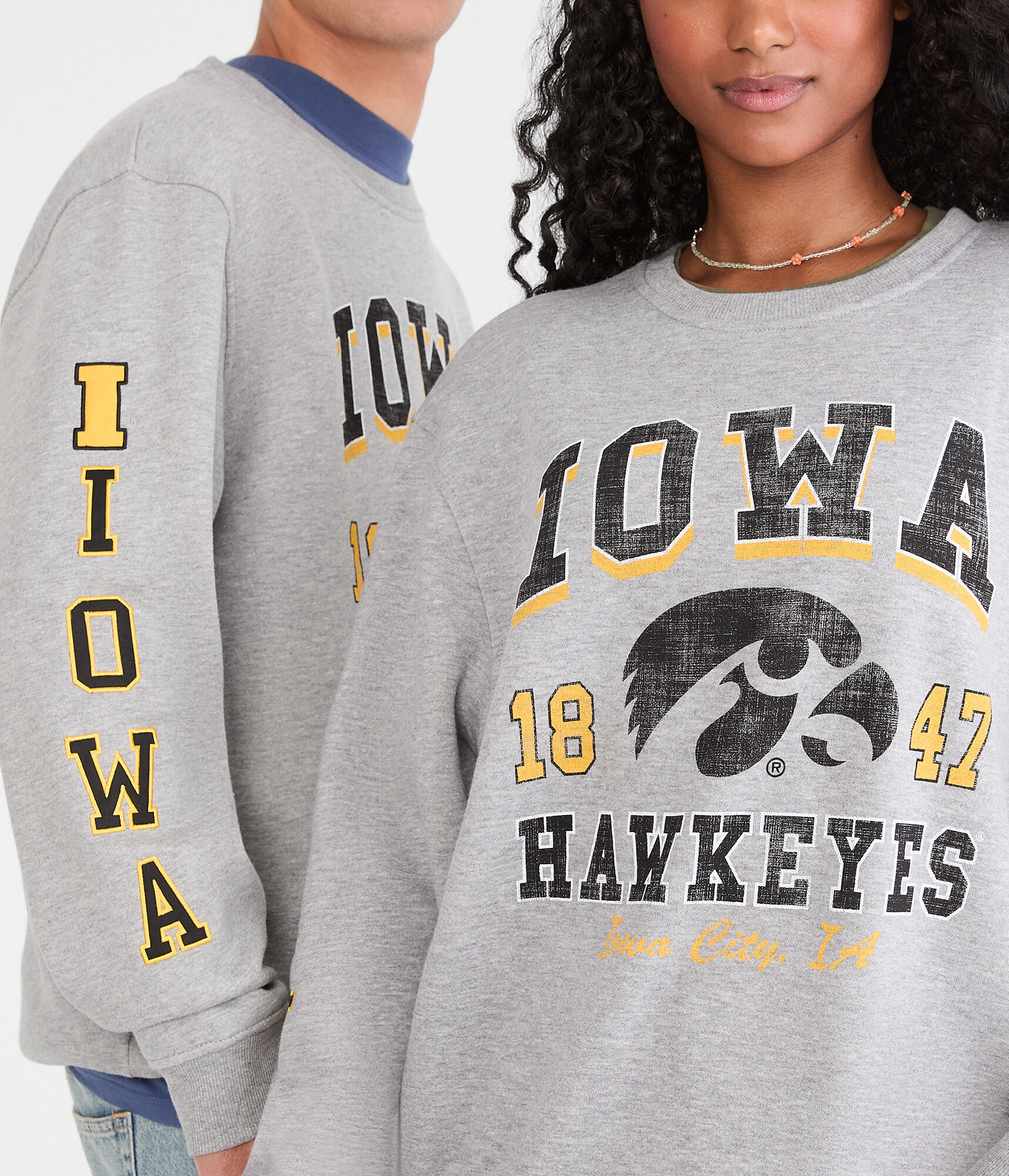 Iowa Hawkeyes Crew Sweatshirt