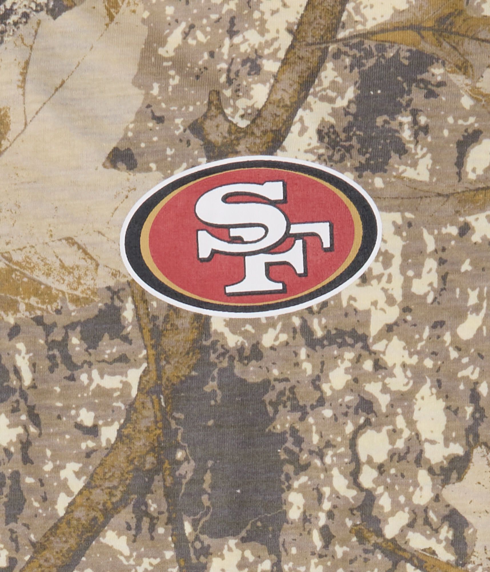 San Francisco 49ers Forest Camo Relaxed Graphic Tee