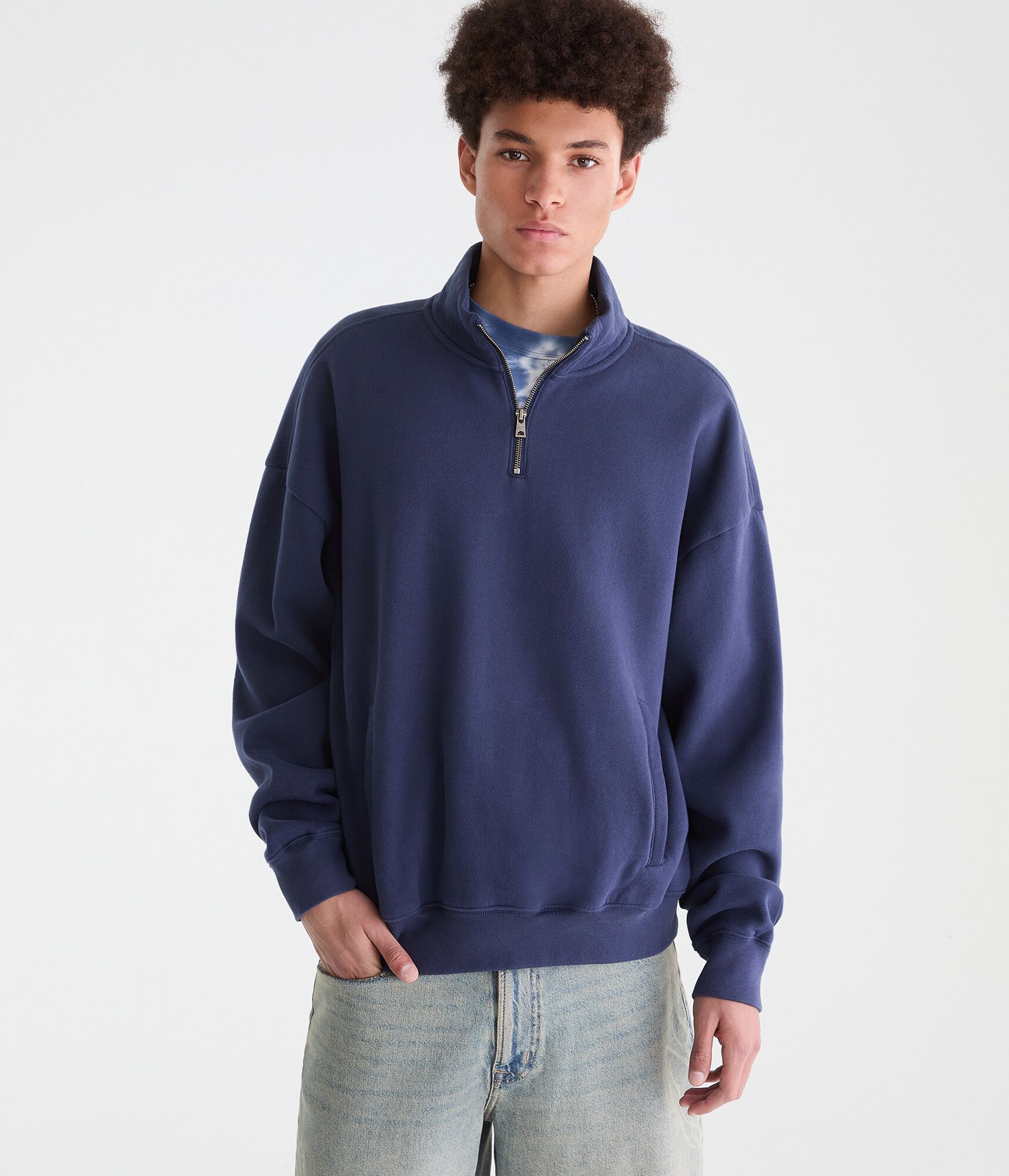 Cloud Soft Star Americana Quarter-Zip Sweatshirt