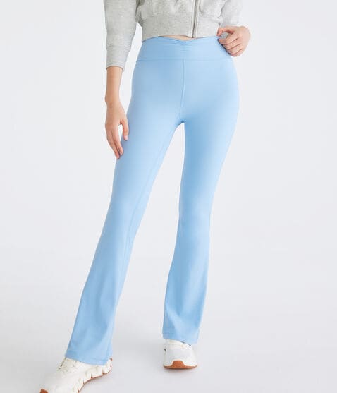 Air Soft High-Rise Cinch Flare Leggings Air Soft High-Rise Cinch Flare Leggings