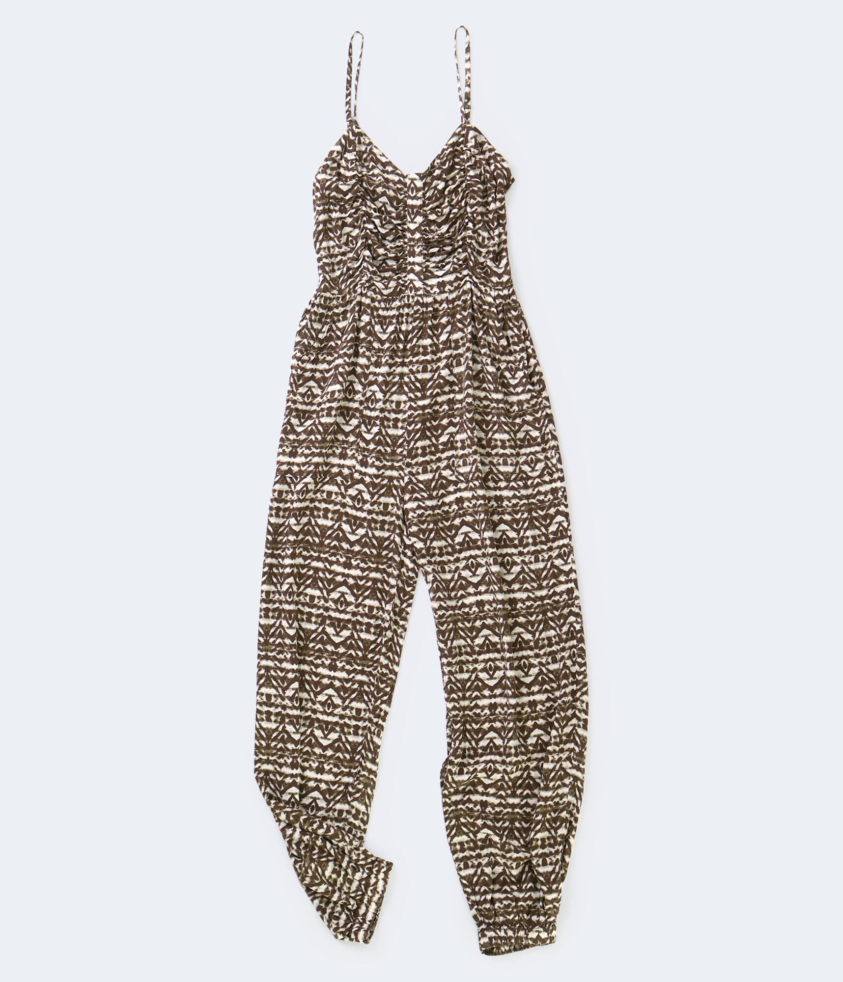 Printed Tank Jumpsuit