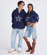 Dallas Cowboys Quarter-Zip Sherpa Hoodie