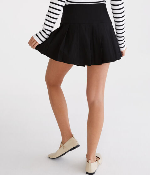 Buckle Pleated Mini Skirt Buckle Pleated Mini Skirt
