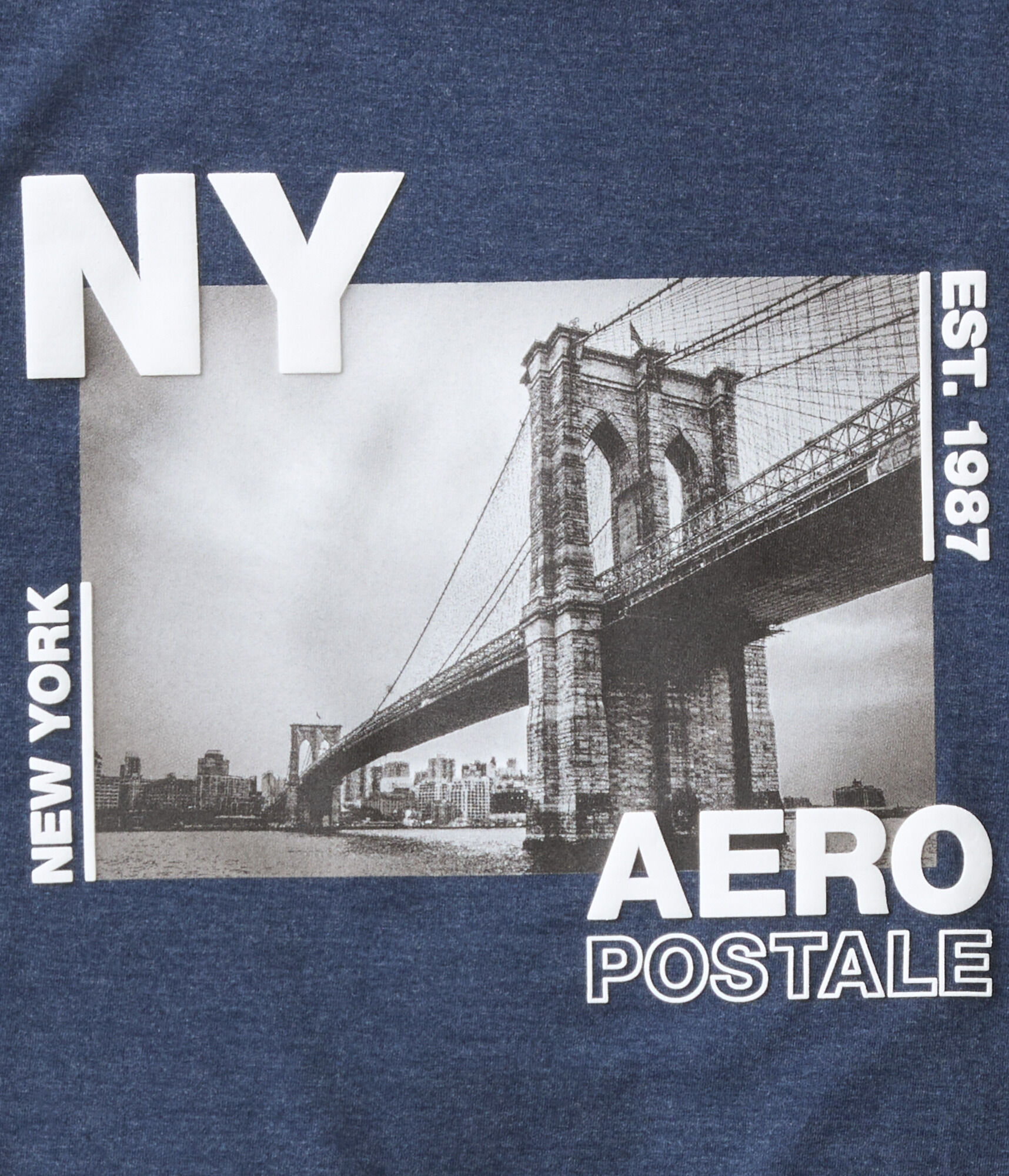 Aeropostale NY Bridge Graphic Tee