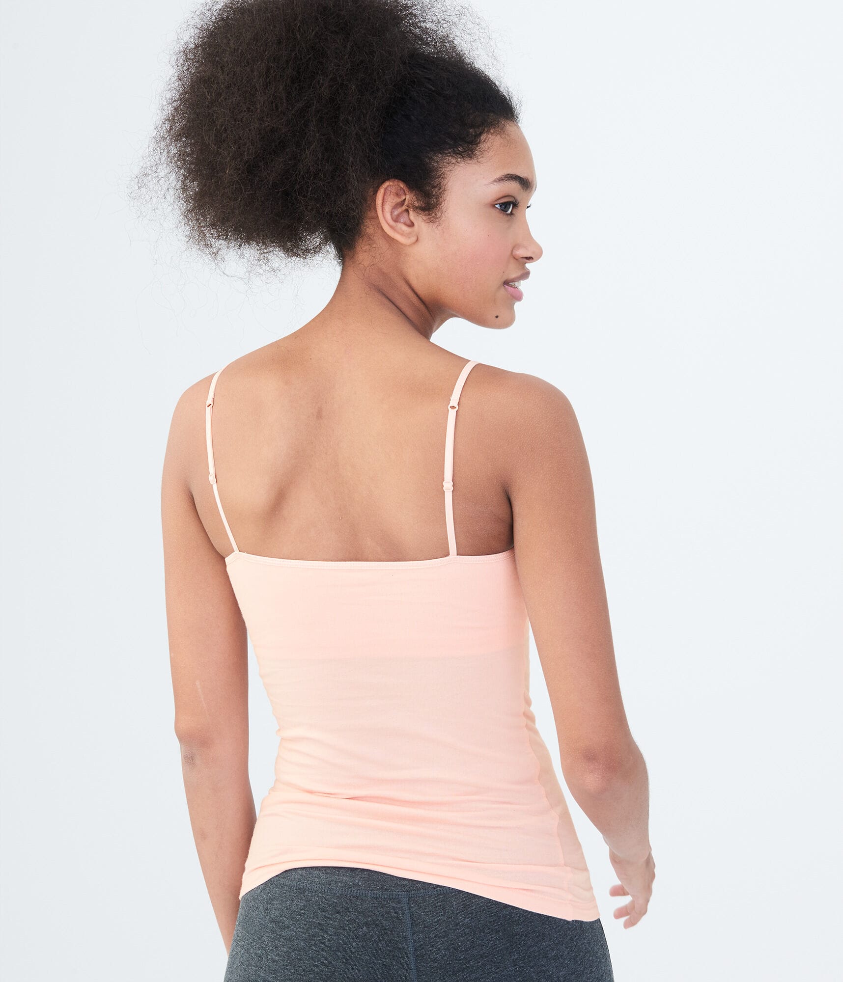 Solid Shelf Bra Cami