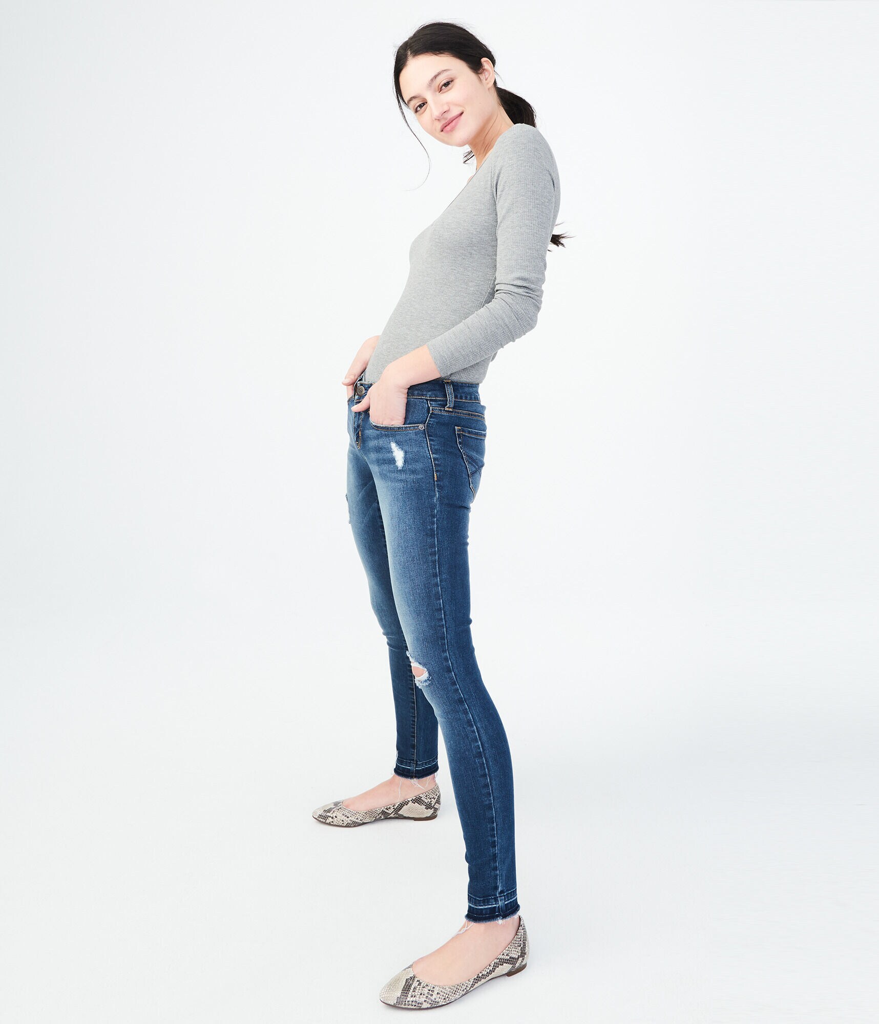 Seriously Stretchy Low-Rise Jegging