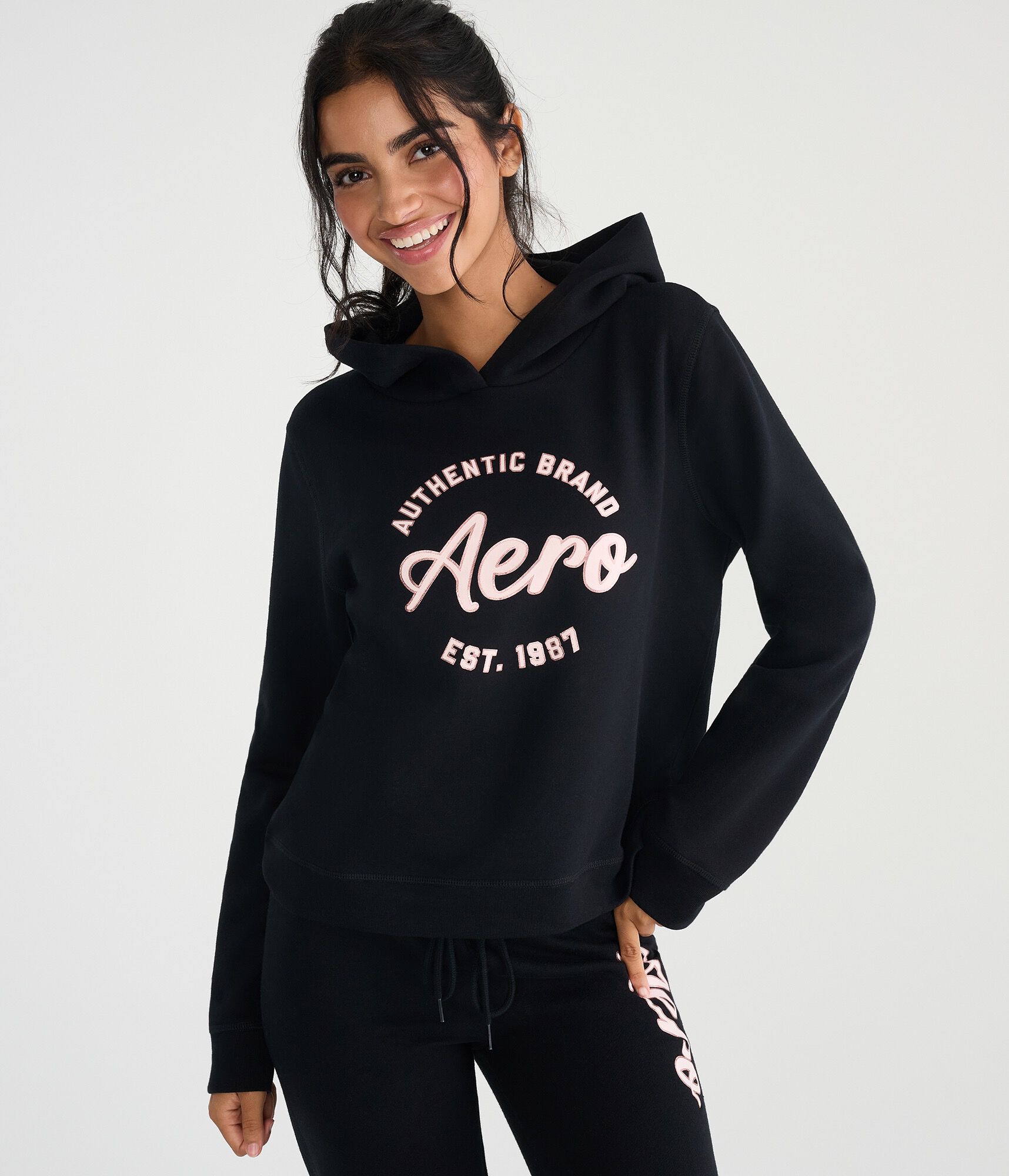 Aero Authentic Brand Pullover Hoodie