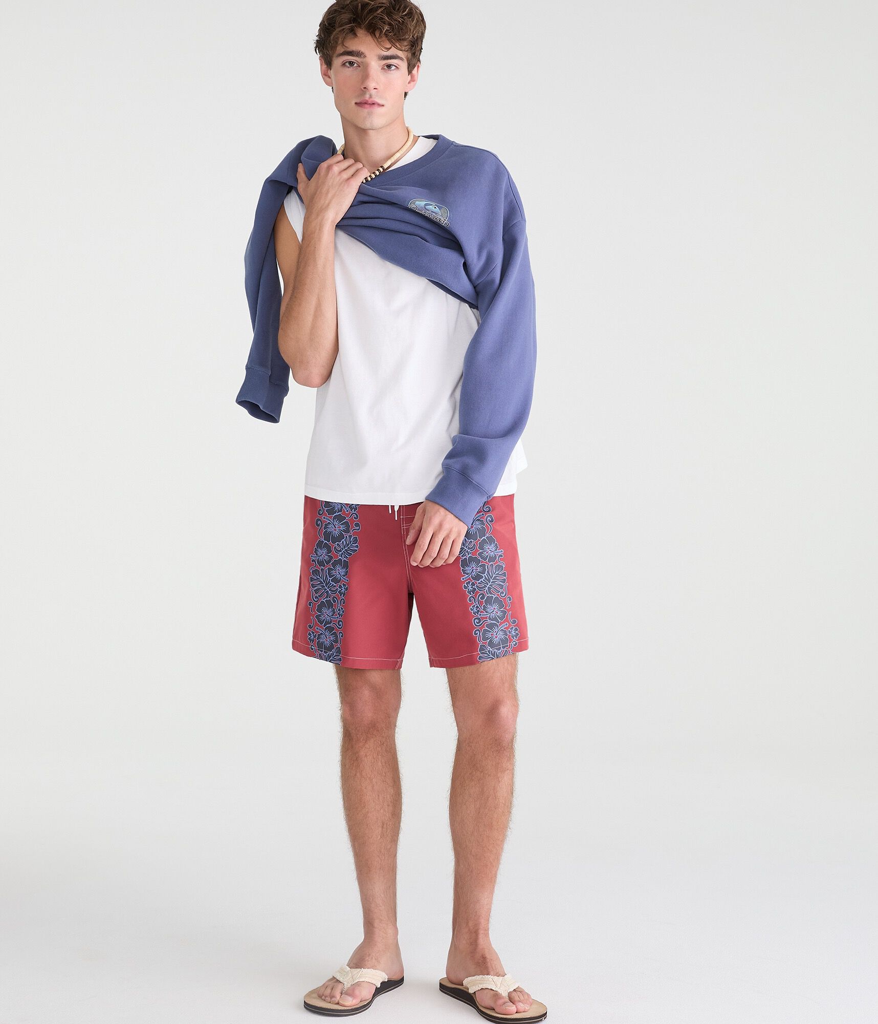 Quiksilver Hibiscus Swim Trunks 6"