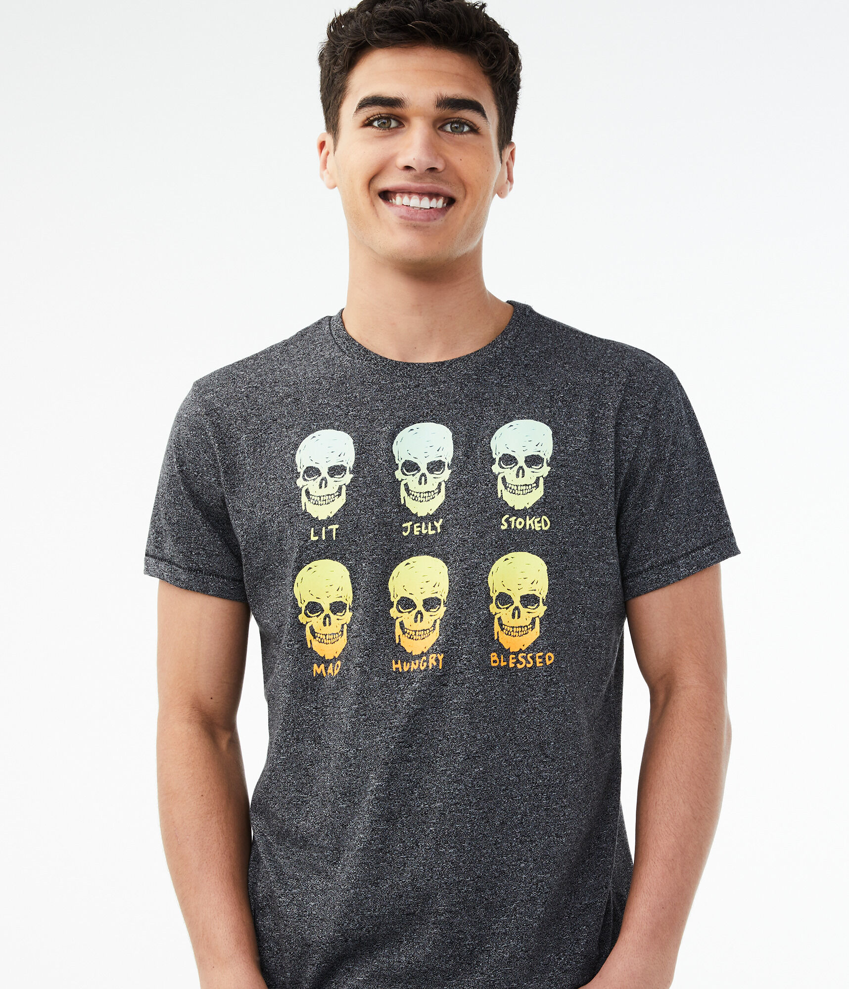 Happy Skulls Graphic Tee