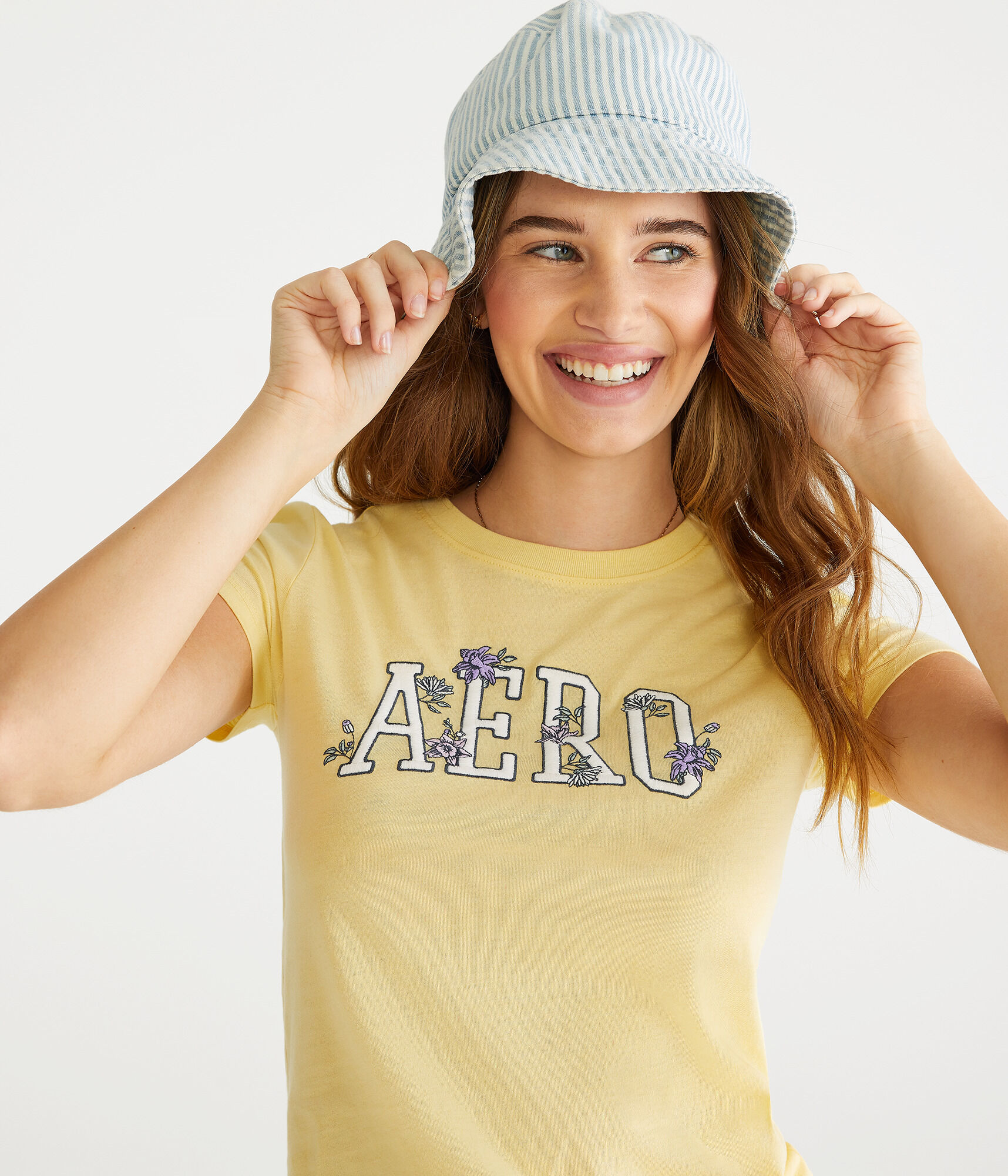 Aero Floral Graphic Tee