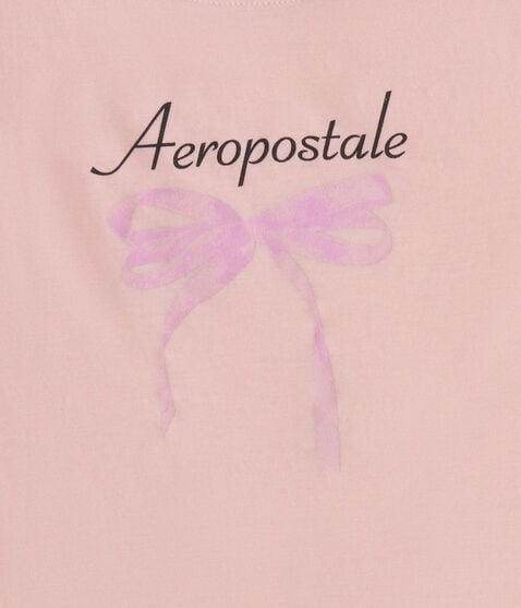 Aeropostale Bow Graphic Tee Aeropostale Bow Graphic Tee