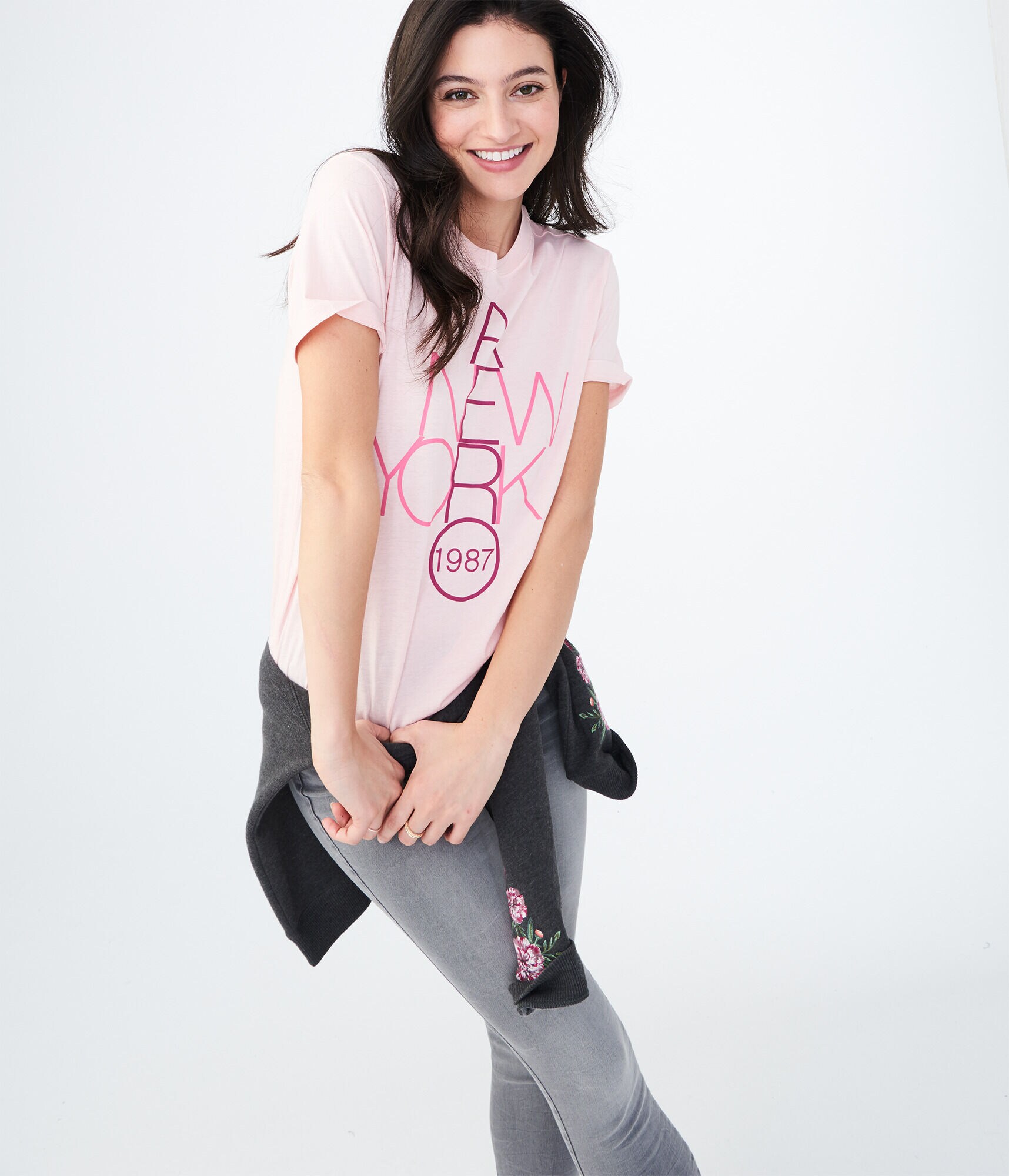 Aero New York Graphic Boy Tee