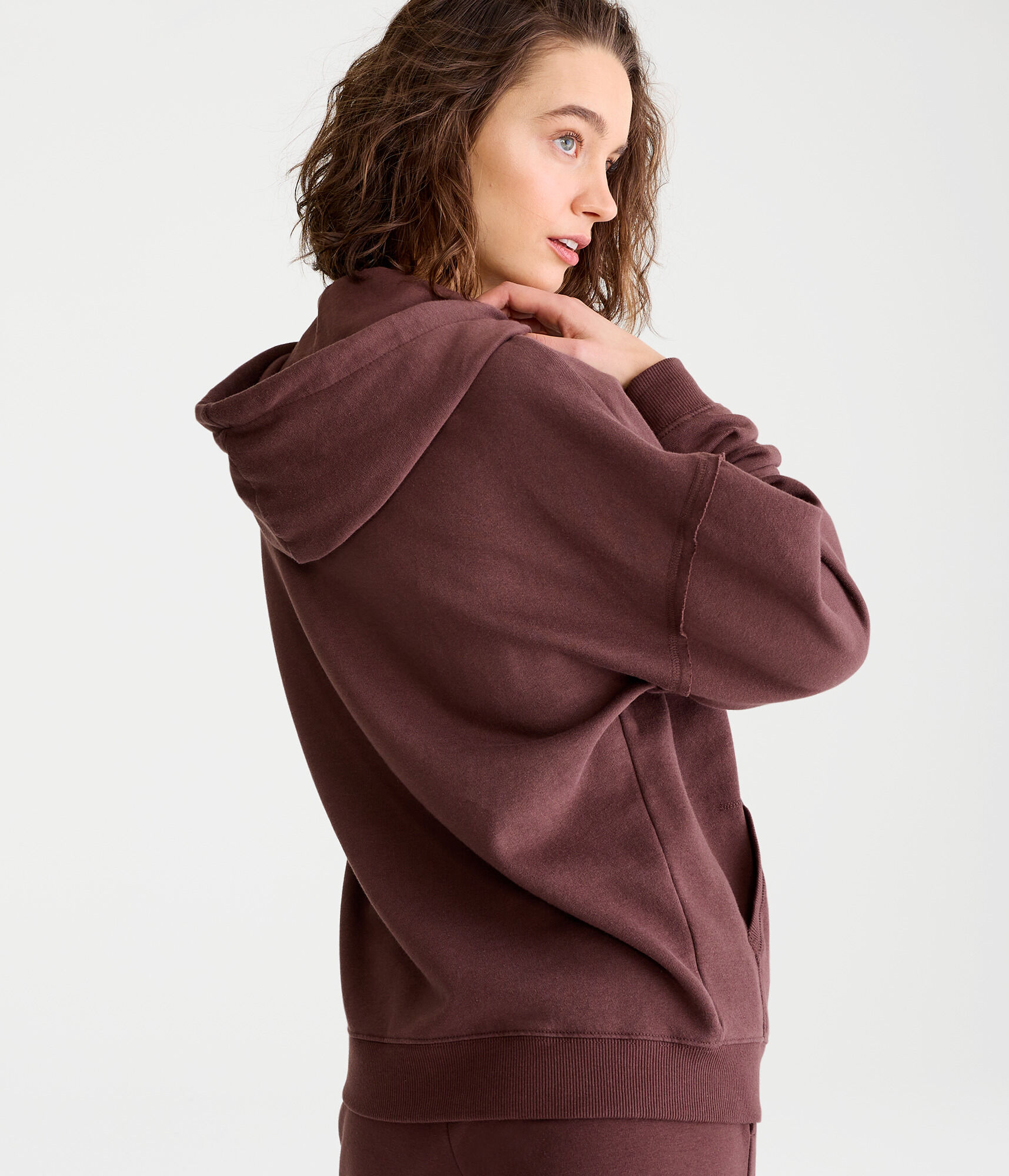 Oversized Full-Zip Hoodie