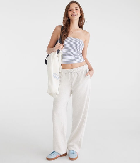Cloud Soft Mid-Rise Straight Leg Sweatpants Cloud Soft Mid-Rise Straight Leg Sweatpants