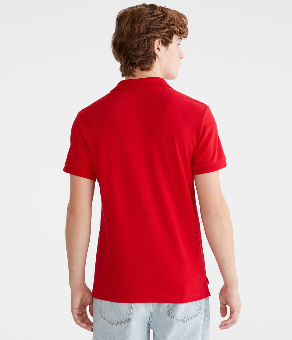 Tonal A87 Logo Piqué Polo