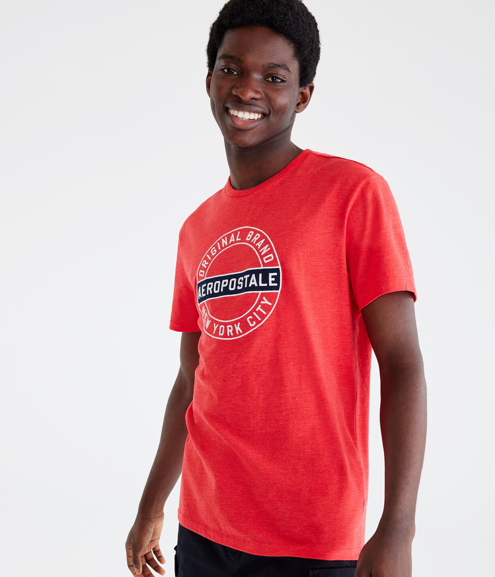 Aeropostale Circle Logo Graphic Tee