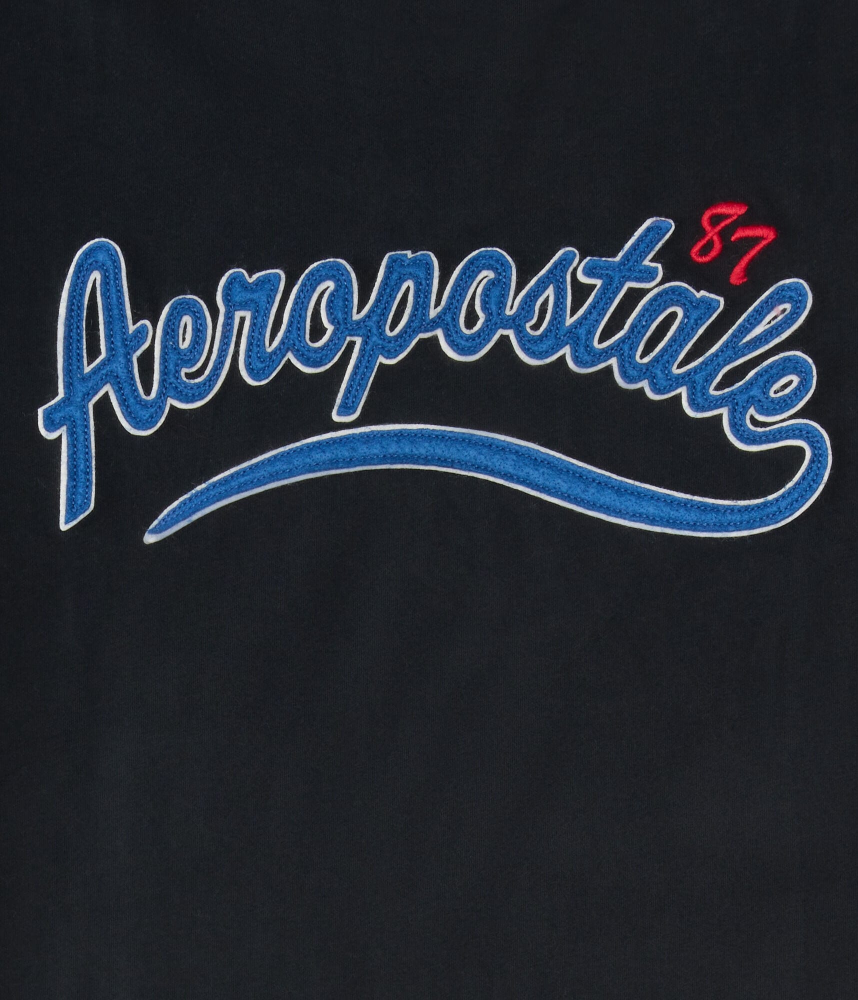 Aeropostale 87 Script Appliqué Graphic Tee