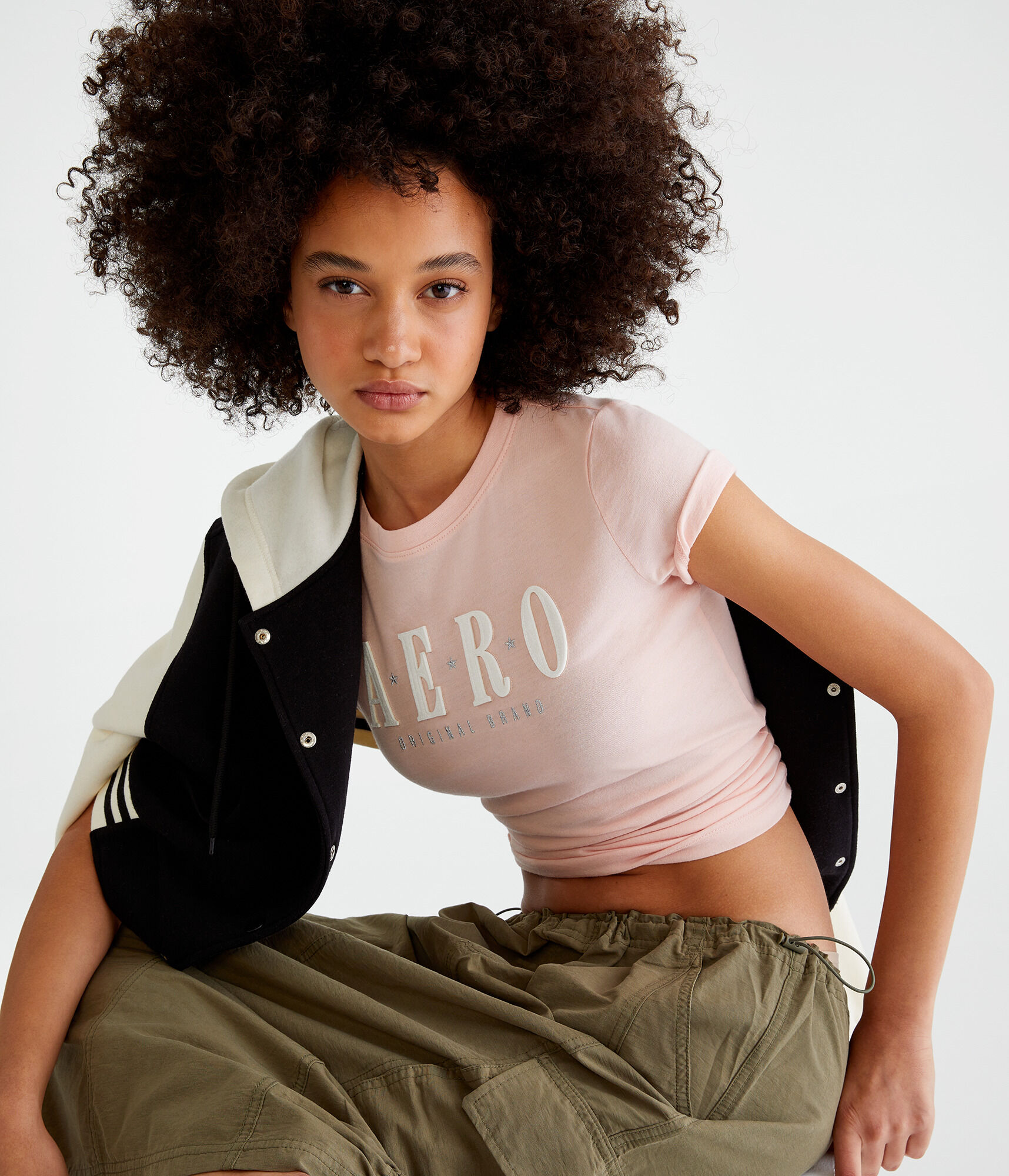 Aero Stars Logo Appliqu&eacute; Graphic Tee