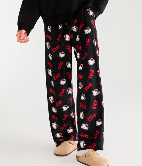 Hello Kitty | Aero Classic Kitty Polyfleece Sleep Pants Hello Kitty | Aero Classic Kitty Polyfleece Sleep Pants
