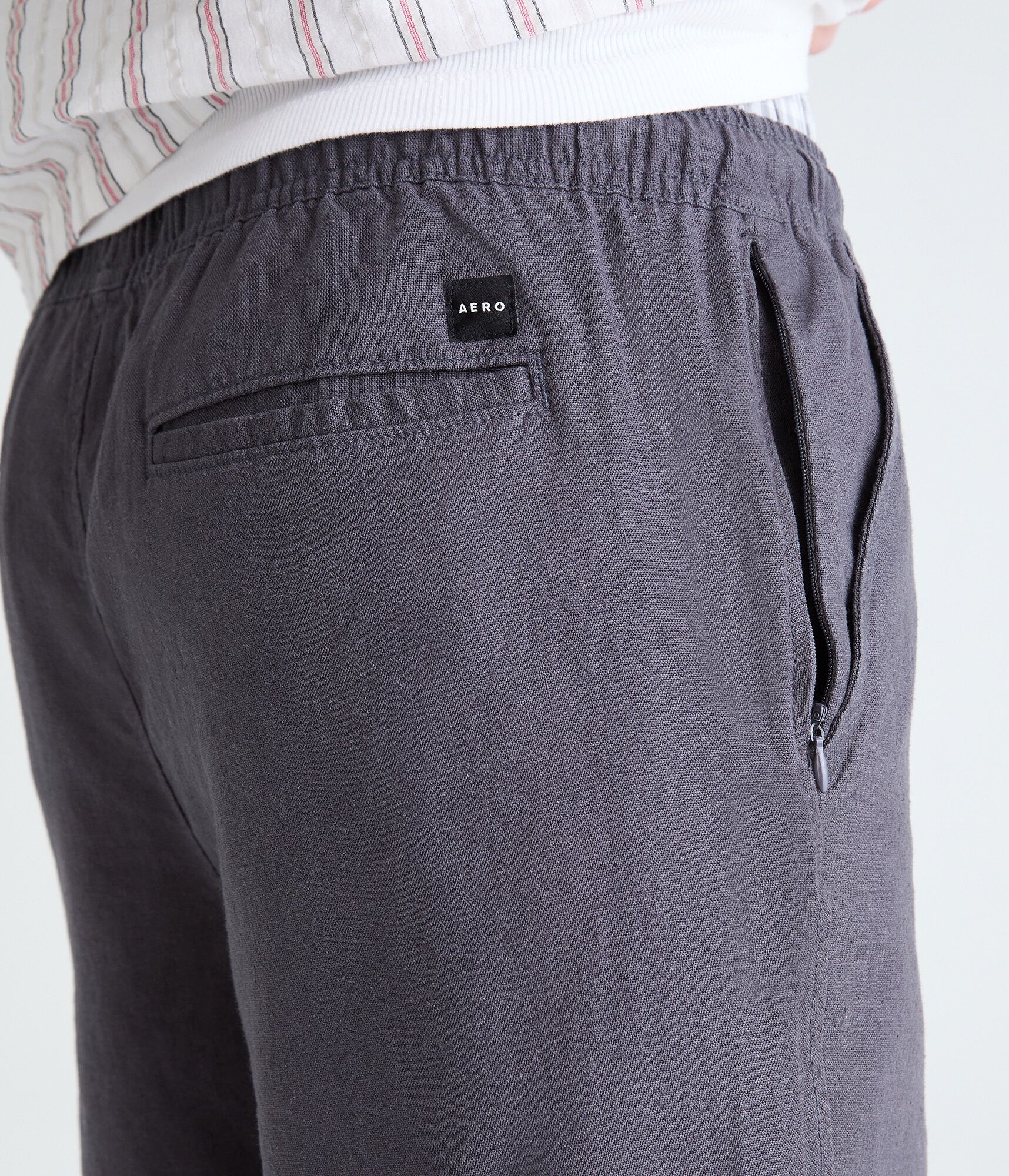 Solid Linen Shorts 7&amp;quot;