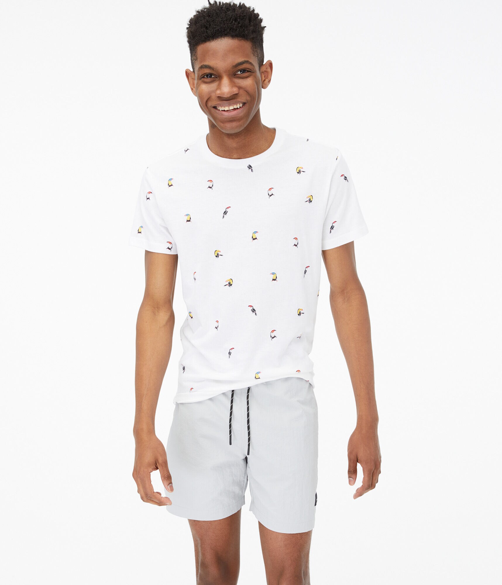 Toucan Print Graphic Tee***