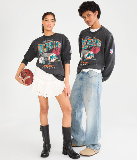Miami Dolphins Stadium Crew Sweatshirt Miami Dolphins Stadium Crew Sweatshirt