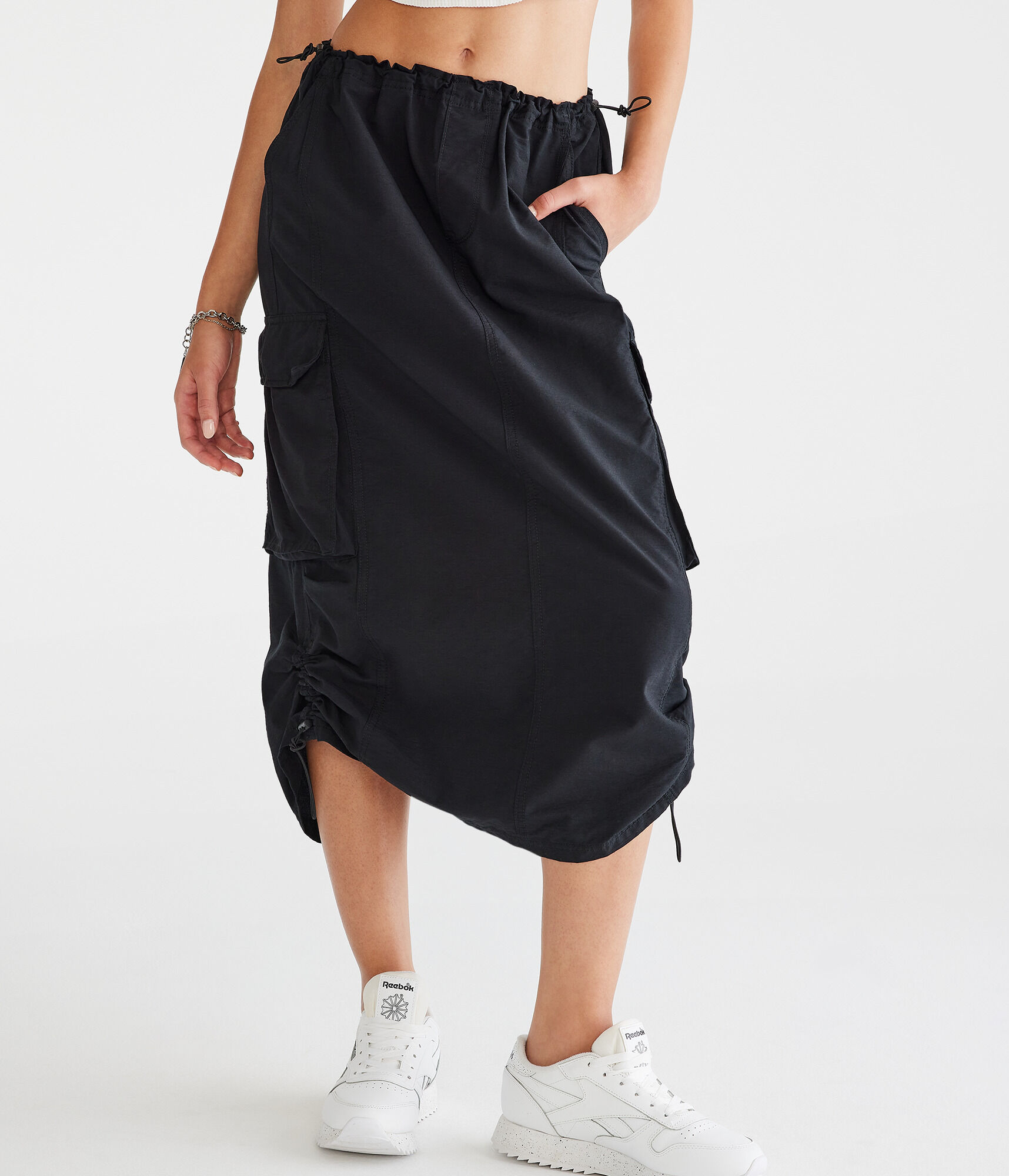 Cargo Midi Skirt