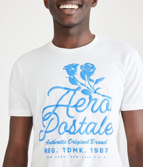 Aeropostale Rose Graphic Tee Aeropostale Rose Graphic Tee
