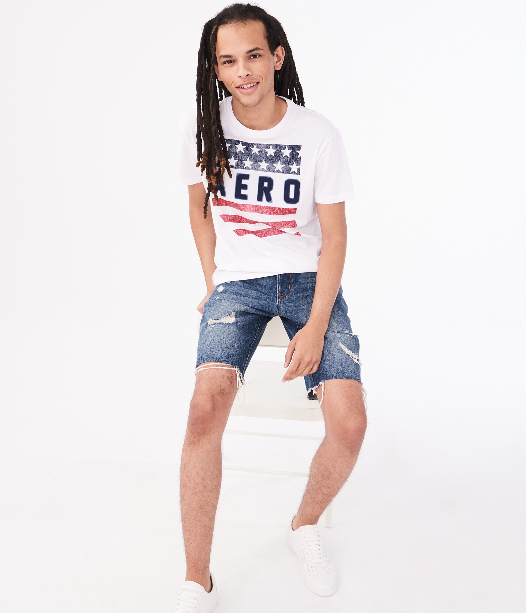 American Flag Aero Graphic Tee